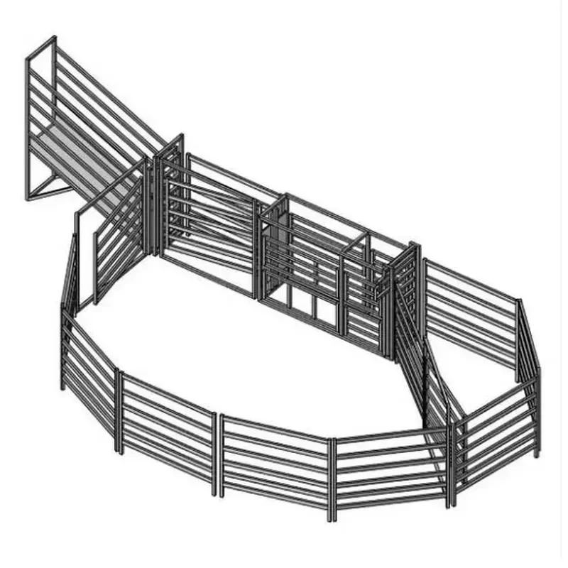 Classic Steel Livestock Panels Fence Eco-Friendly for Certified Pressure Treated Wood Low Maintenance Outdoor Farm Trellis