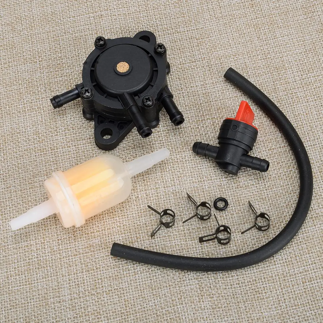 Fuel Pump Filter Kit Fit For For EZGO Gas Club Golf Cart 295cc 350cc Robin Kawasaki FE290 FE350