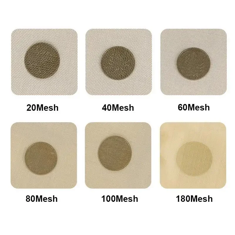 15x15cm/30x30cm/30x90cm 20-200 Mesh Brass Woven Wire Filter Net, Non-Magnetic Coppers Mesh for Shielding & Signal Screening