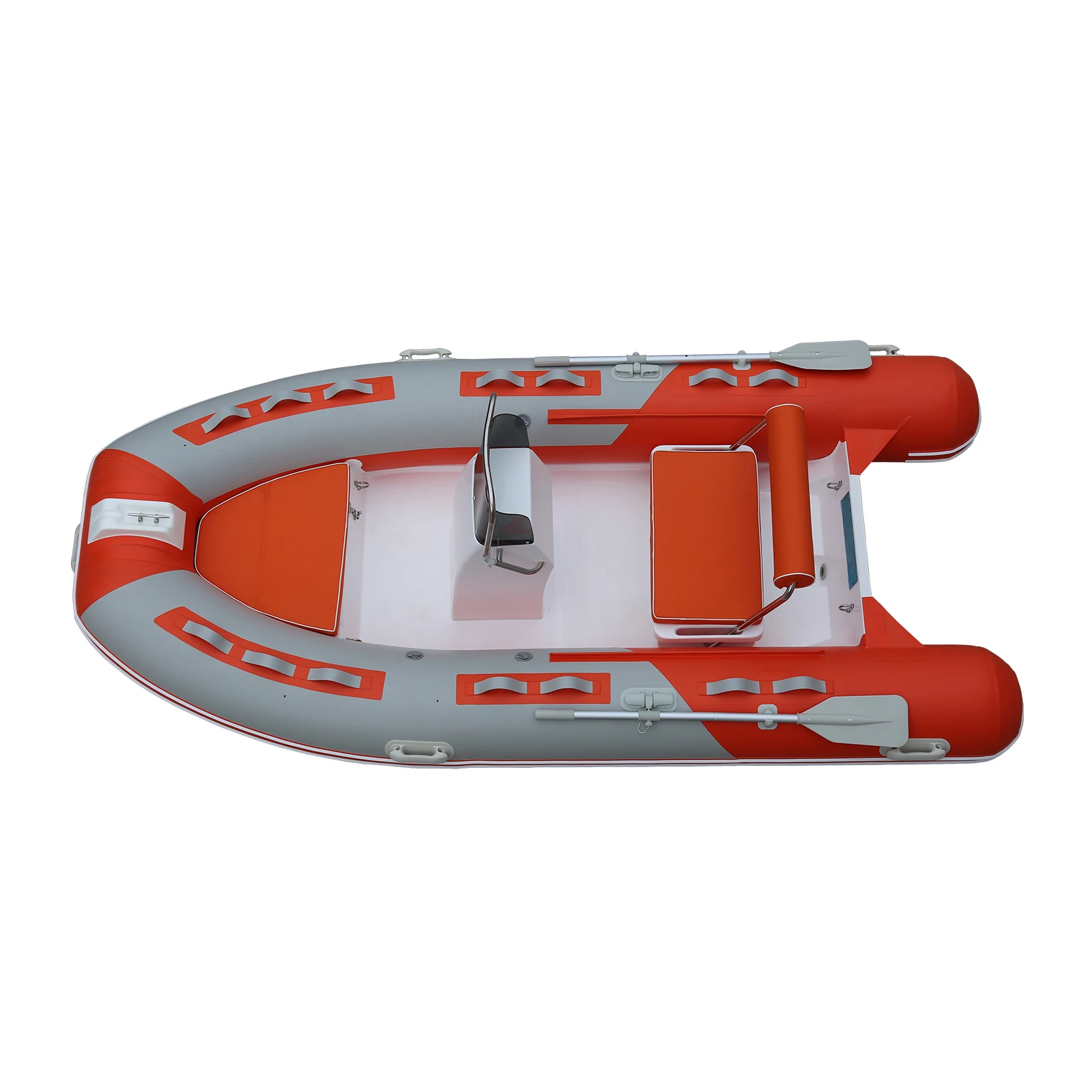 New Model 3.6m Luxury Fiberglass Yacht Rigid Inflatable RIB Fishing Rescue Boats For Drifting Sale