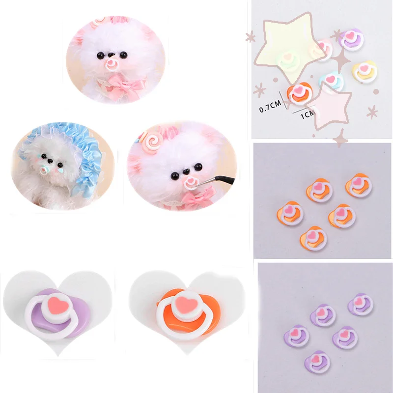 

5 шт., милая миниатюрная кукла-пустышка, пустышка, соски для куклы, детский игровой домик, аксессуары для детских игрушек