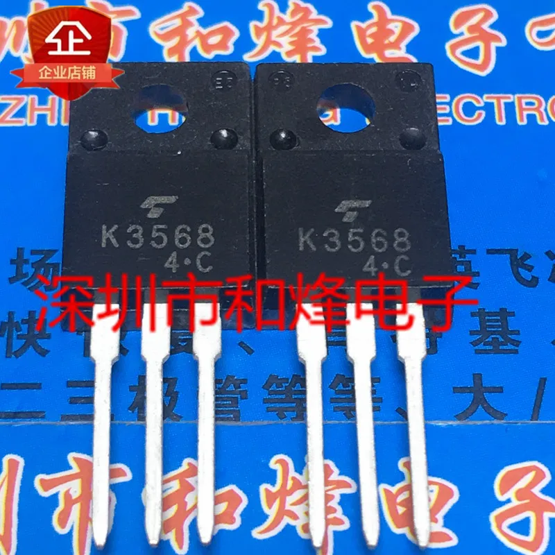 Original 4PCS/ 2SK3568 K3568  TO-220F 500V 12A Driving integrated circuit In stock