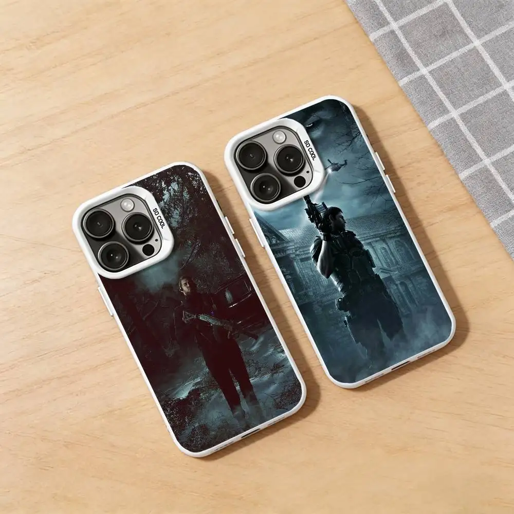 

C-Chris R-Redfield Phone Case for iPhone 17 16 Pro Max Air 15 14 Plus 12 11 Soft Shockproof Cover