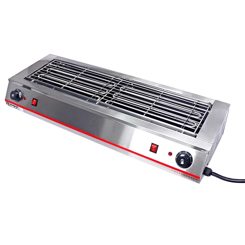 Portable Electric Stainless Steel Barbecue Grill for Commercial Camping Household, Indoor and Outdoor Use on Sale At A Low Price