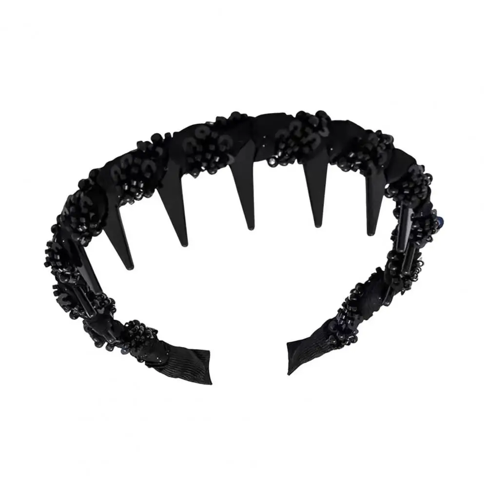 Versatile Headband Women’s Sparkling Rhinestone Headband Anti-slip Teeth Hair Hoop Versatile Decorative Hair for Stylish