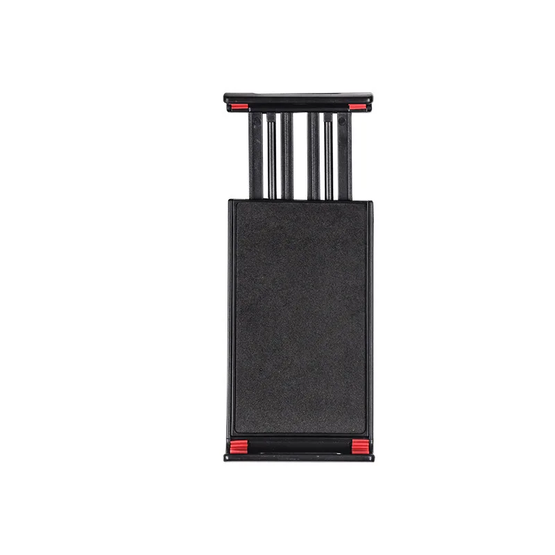 Universal Black Adjustable phone Tablet Holder Clip 4-12 Inch with 17mm Round Dead Angle for Lazy Bracket Stand Clip