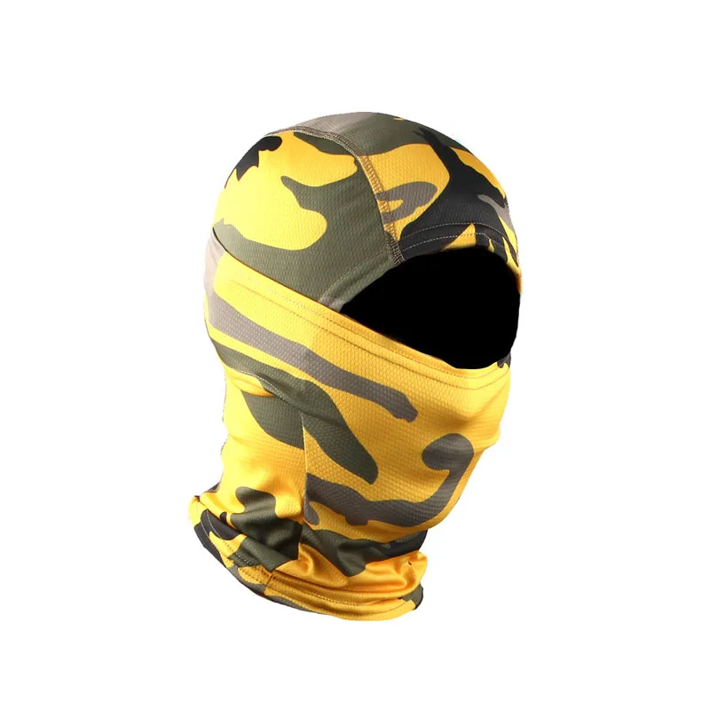 Tactical Unisex Camo Print  Mask Balaclava Neck Gaiter Cap Full Face Cover Camping Hiking Equipment