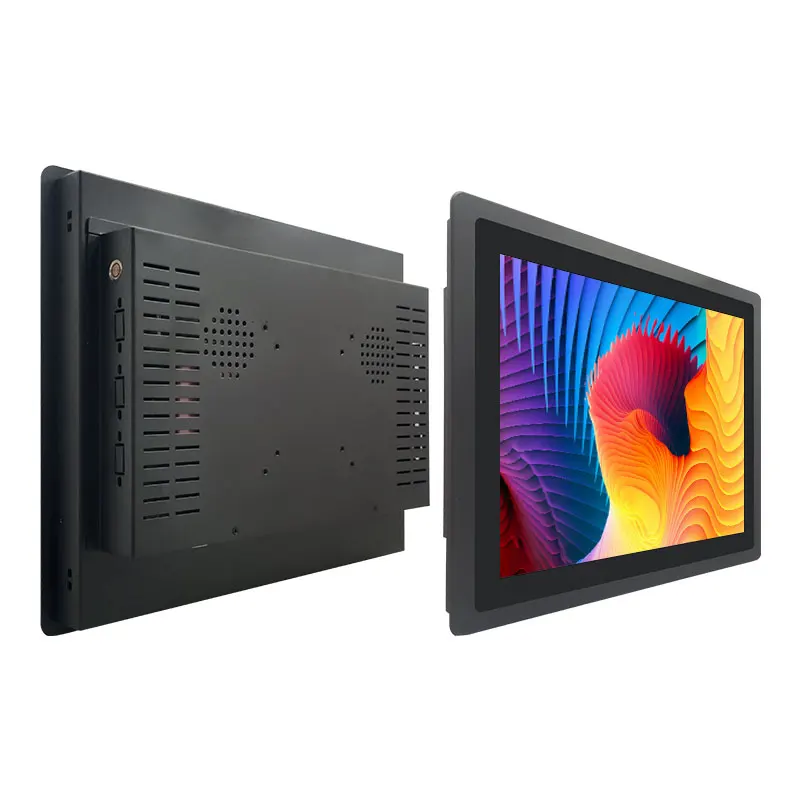 17inch 19 Inch Embedded Computer All In One Industrial Touch Panel PC J4125 J6413 N100 Processor Fanless Embedded Panel Pc