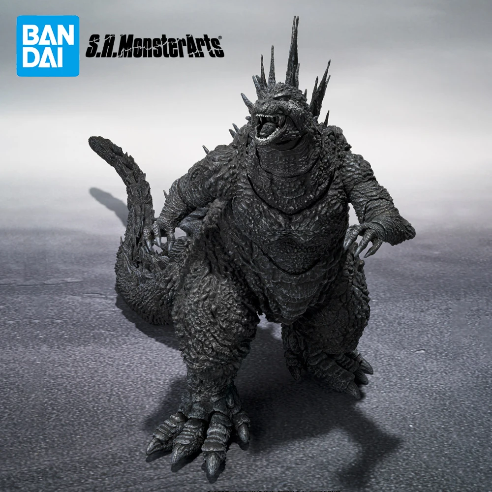 In Stock Original BANDAI SHMonsterArts Minus Color Ver 2023 Godzilla Figure Action Anime Genuine Model Boxed Toy