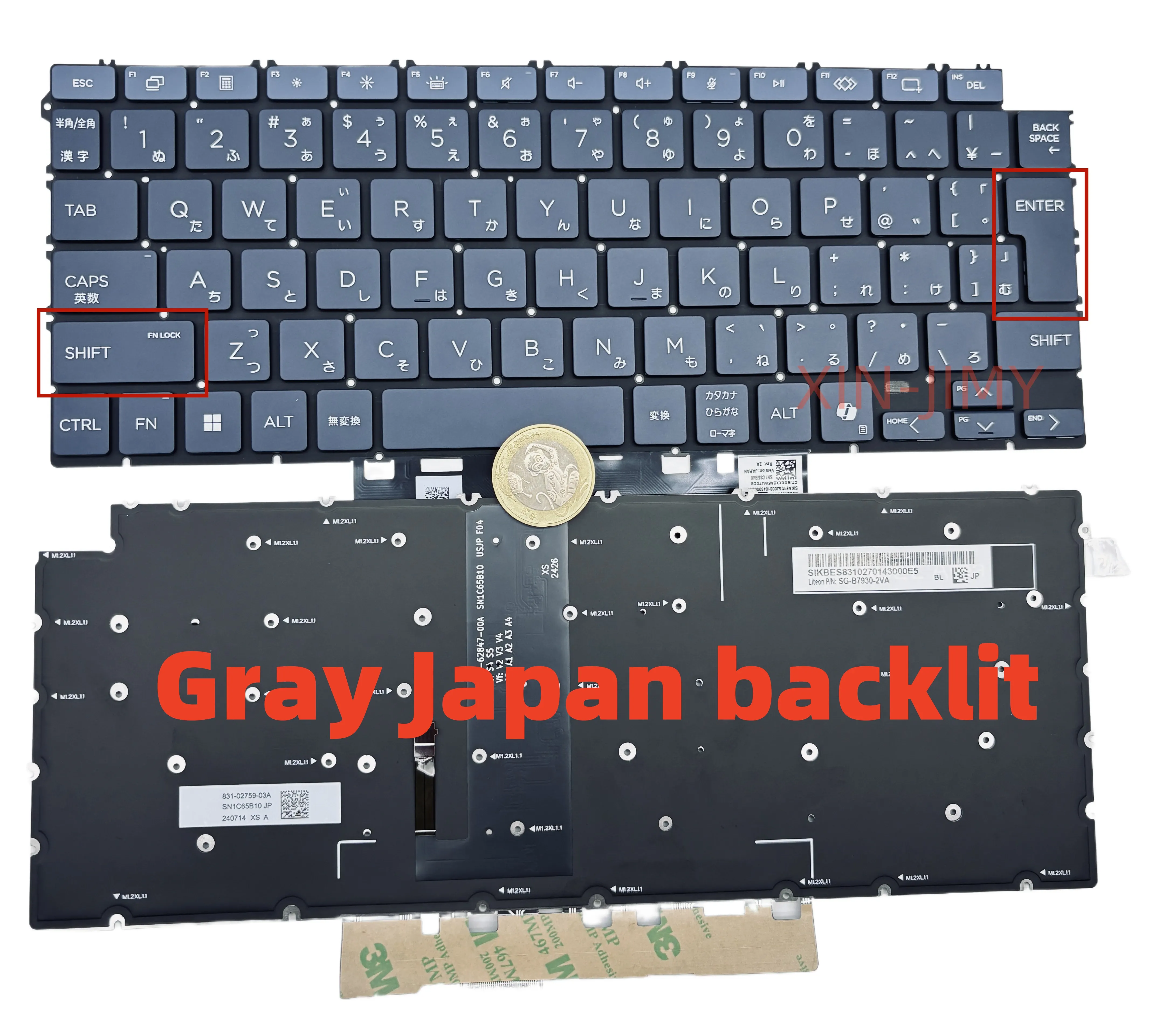 

Japan backlit Keyboard For HP OmniBook Ultra 14-FD 14-FD0000NA 14-FD0047nr 14-FD0013dx 14-FD0004NA 14-FH 14T-FH000 14-FH0005NA