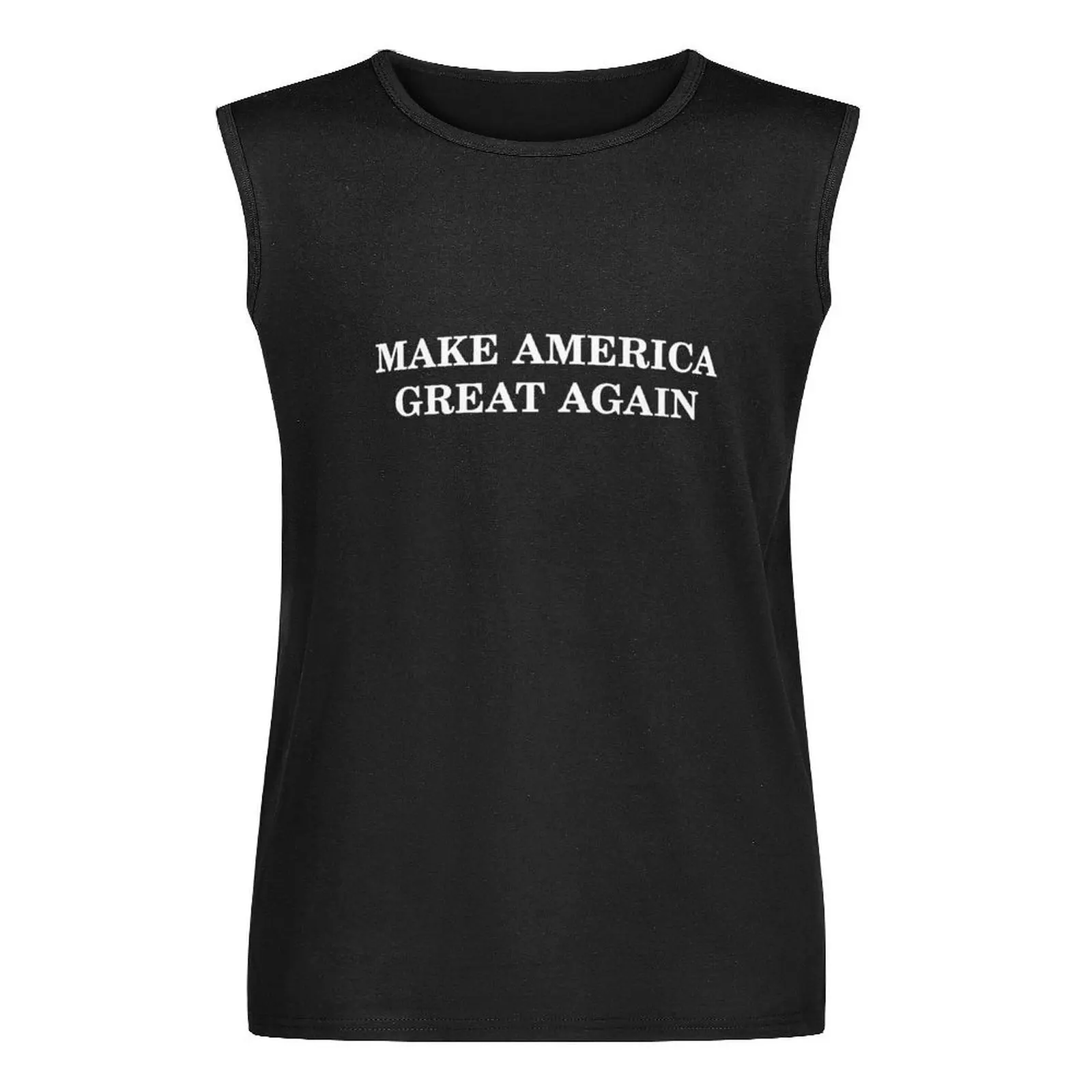 Make America Great Again Tank Top kaus Gym untuk pria T-shirt pria