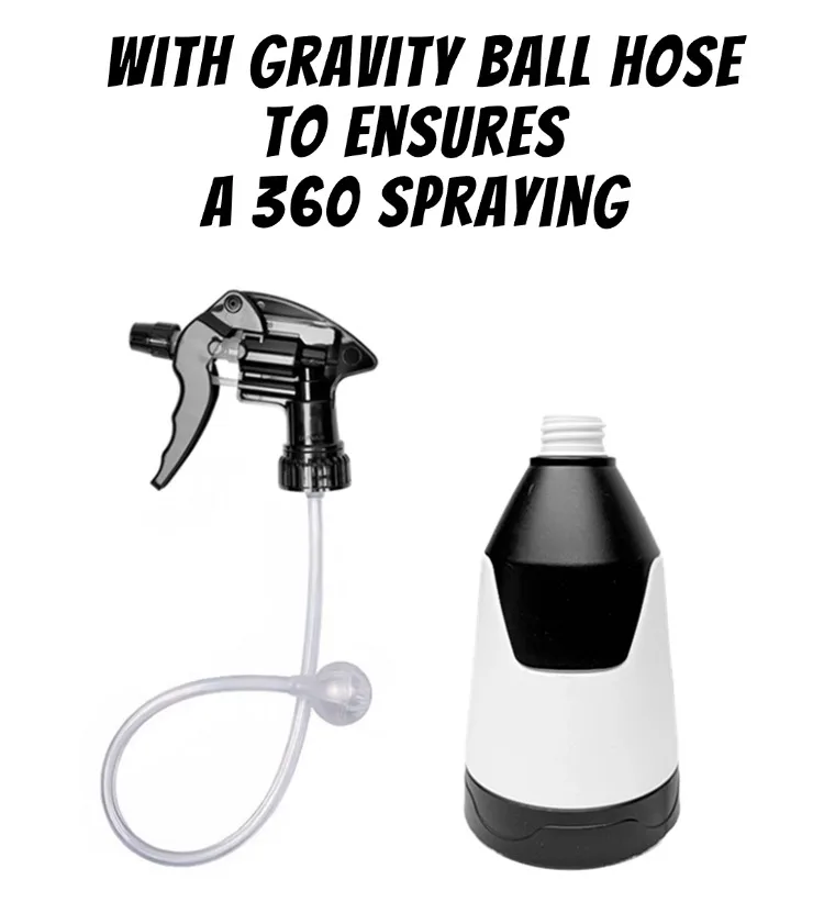 Lucullan 360 ° Allzweck-Wassersprüher Auto-Detailing Säure- und Alkalibeständiges Plastikflaschen-Set Wassersprühwerkzeuge – Detail 2