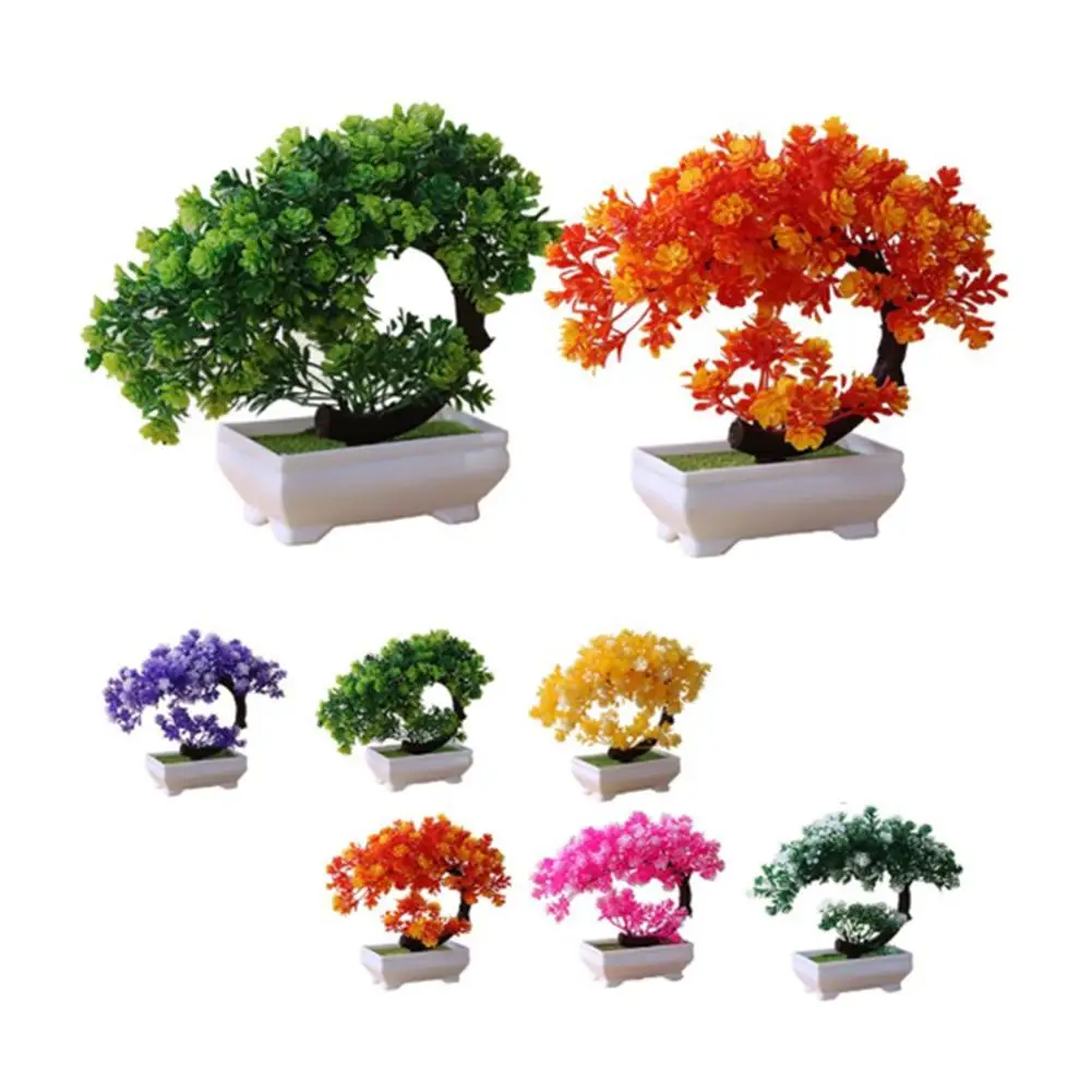 

【 Ready Stock 】 Artificial Potted Plant for Home Dining-table Office Decoration