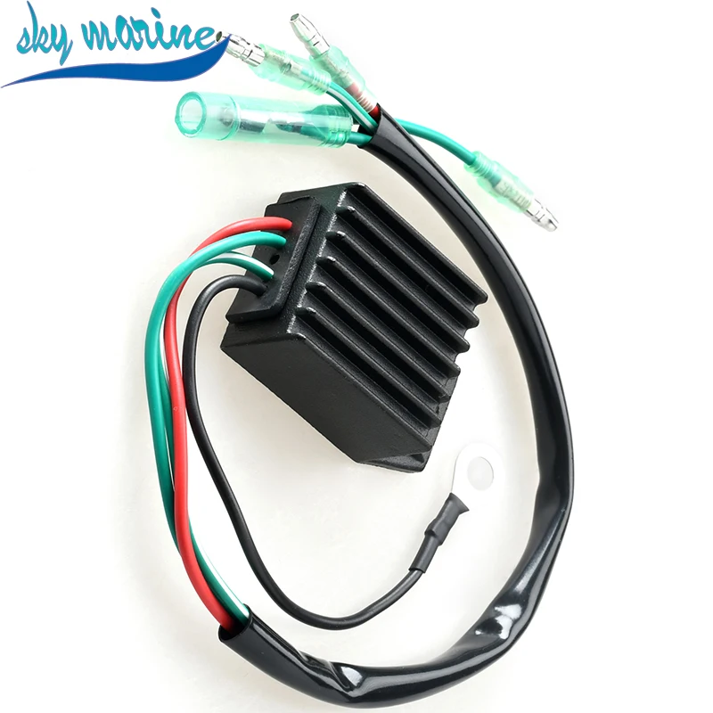 

Rectifier & Amp Regulator Assy 6H2-81960-00 For Yamaha Outboard Motor 2 Stroke 40-70HP F9.9 Boat Engine 6H2-81960