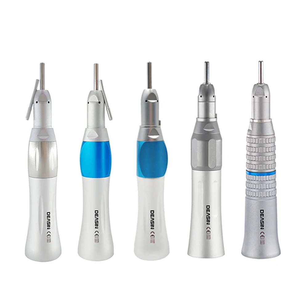 Dental Low Speed Handpiece Inner Water Spray Air Turbine Dental Surgical Straight Handpiece wiht Inner/External Water