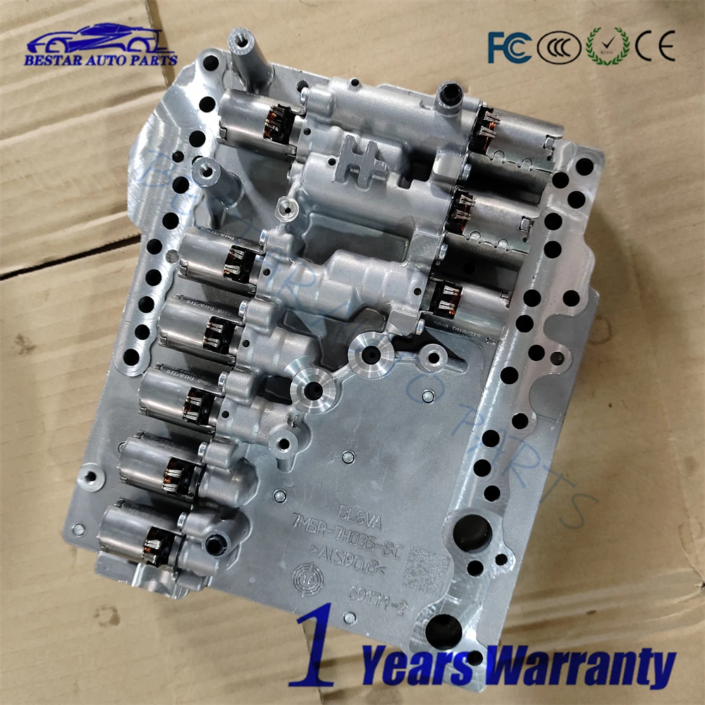Original MPS6 6DCT450 6-Speed Wet Dual-Clutch Transmission Valve Body With 9 Solenoids 7M5R-7H035-CA For Ford Volvo Dodge