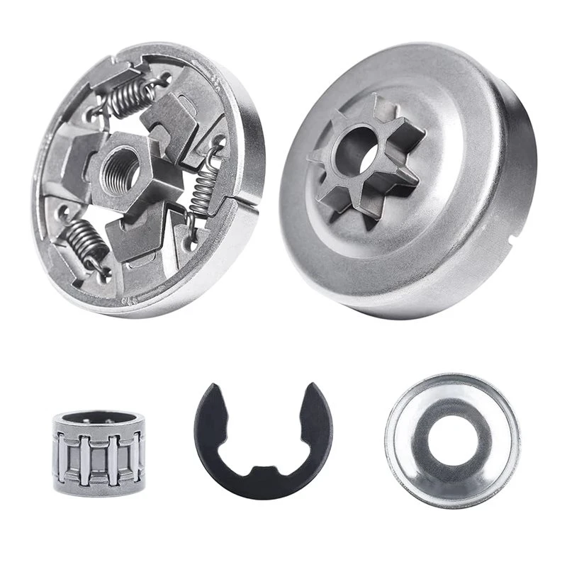 T19C Spur Sprocket Cover Clutch Drum Kit For Stihl MS261 MS271 MS291 Chainsaws Replace 1121 160 2051 1141 640 2001
