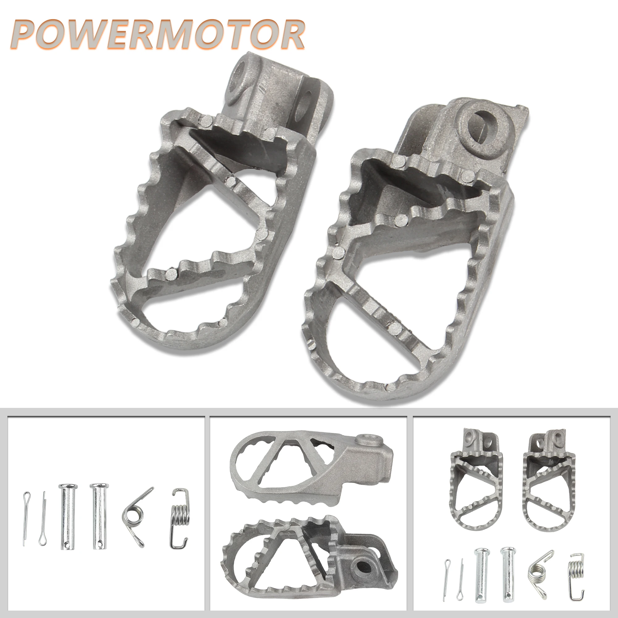 Motorcycle Footrests Front Foot Peg Aluminum Accessories for KTM SX 125150 250 SXF XC 250 EXC 450 Motocross Pit Dirt Bike Parts