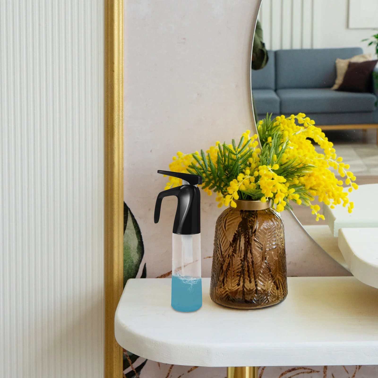 

Continuous Spray Bottle for Hair 200Ml Fine Mist Refillable Spray Travel Bottle Hair Styling Moisturizing Water Sprayer Salon