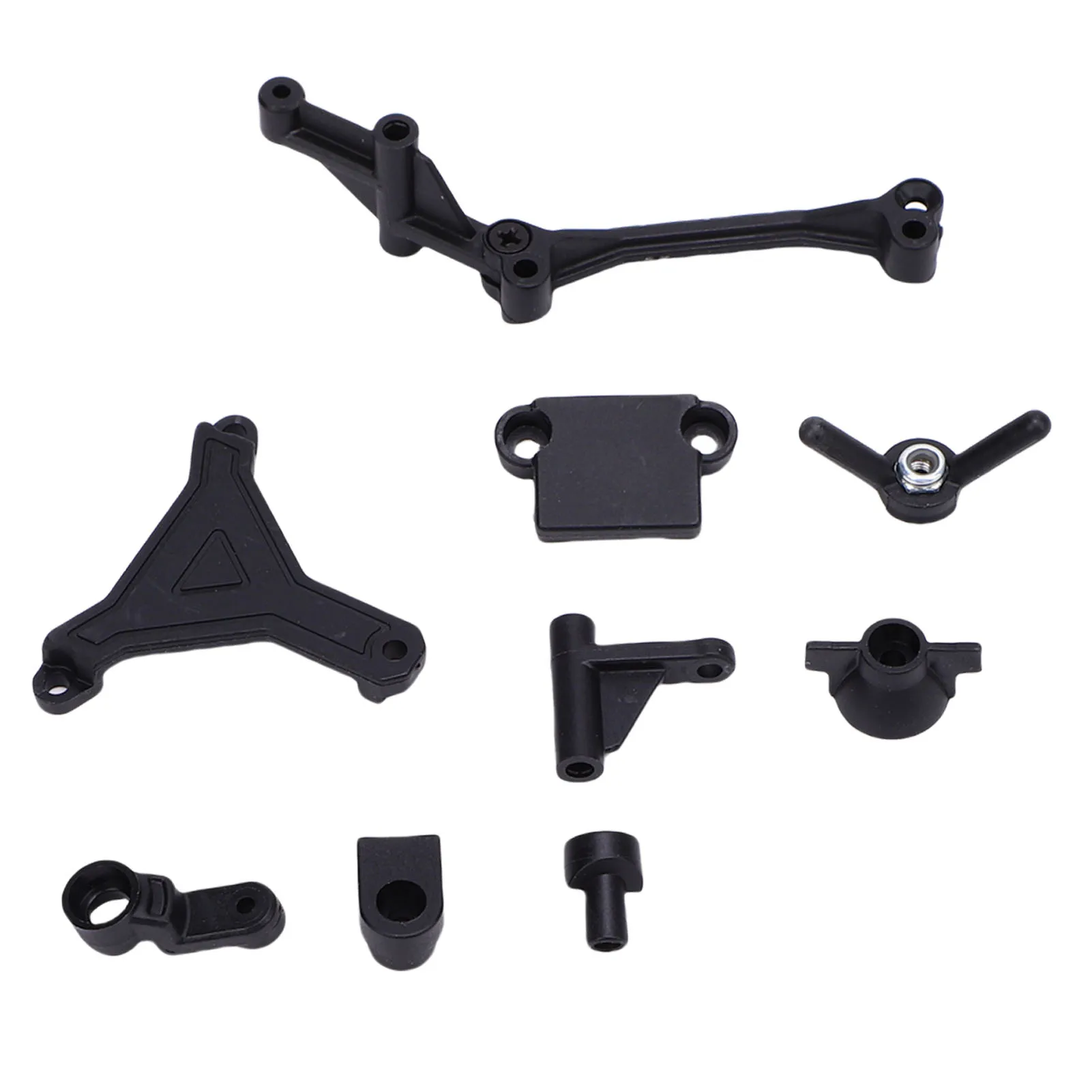 RC Lenkservo-Oberplatte, Lenkungssatz, Ersatz für HBX 3101A RC-Car-Lenkpfosten und Servo-Oberplatte im Maßstab 1:16