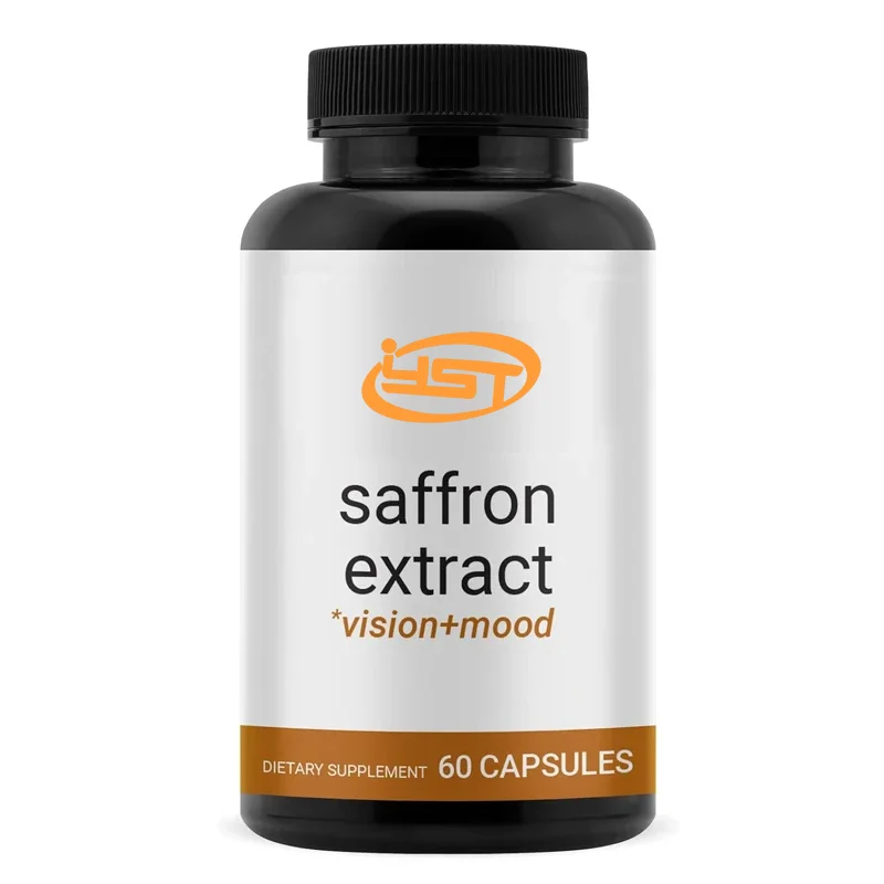 

60 капсул высококачественной добавки экстракта шафрана — эмоциональная поддержка глаз, стабильный метаболизм, помогает похудеть