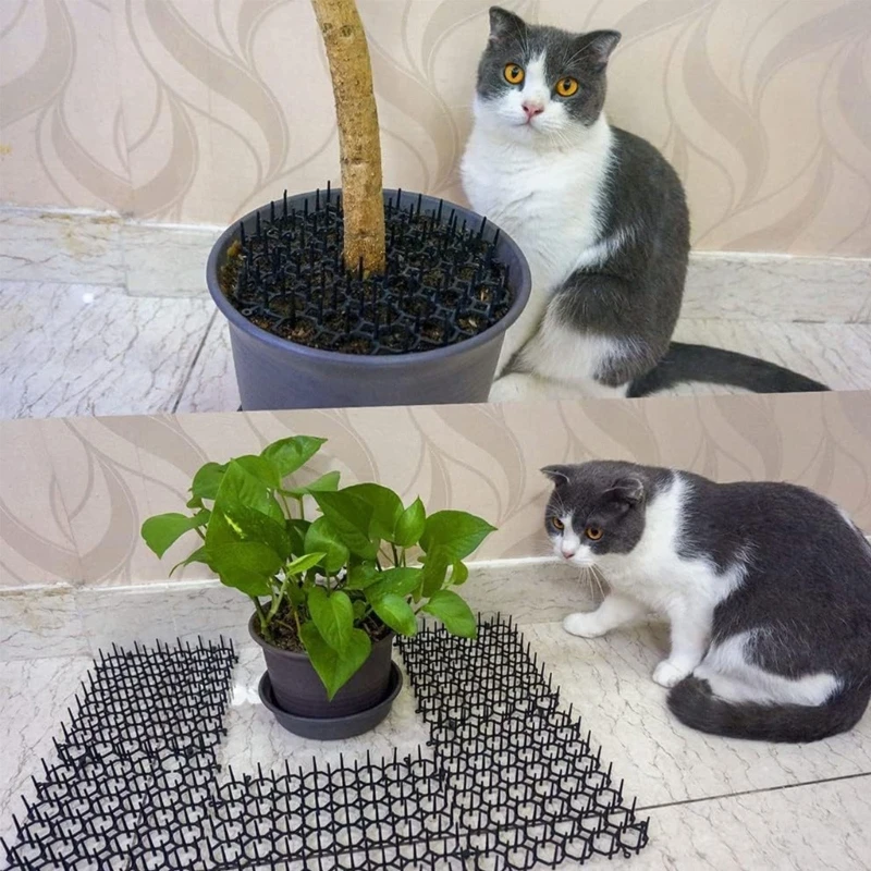 1/12 Pcs Cats Scat Mat Thorns Pad StingPad Keep Cats Out of Your Yard Dropshipping