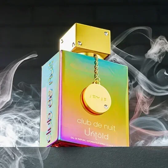 عطر Armaf Club De Nuit Untold EDP 105ml - كولونيا خشبية كهرمان دافئة تدوم طويلاً للرجال، هدية عيد الميلاد الفاخرة
