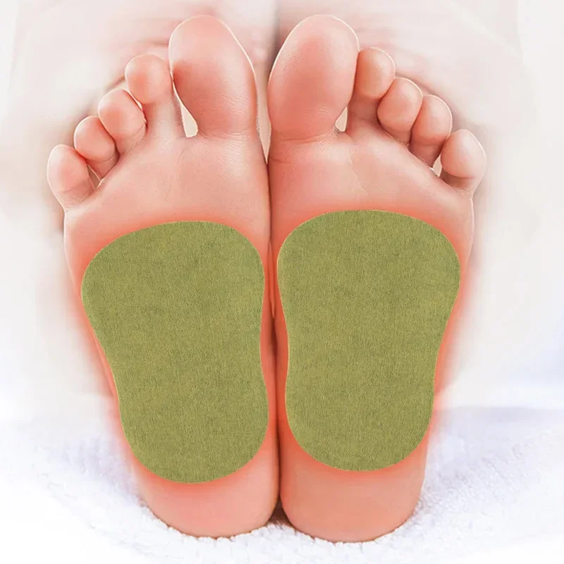 Foot Medical Plaster Detoxify Toxin Help Sleeping 30pcs Wormwood Foot Detox Foot Sticker Patch Herbal Hot Compress Relaxing