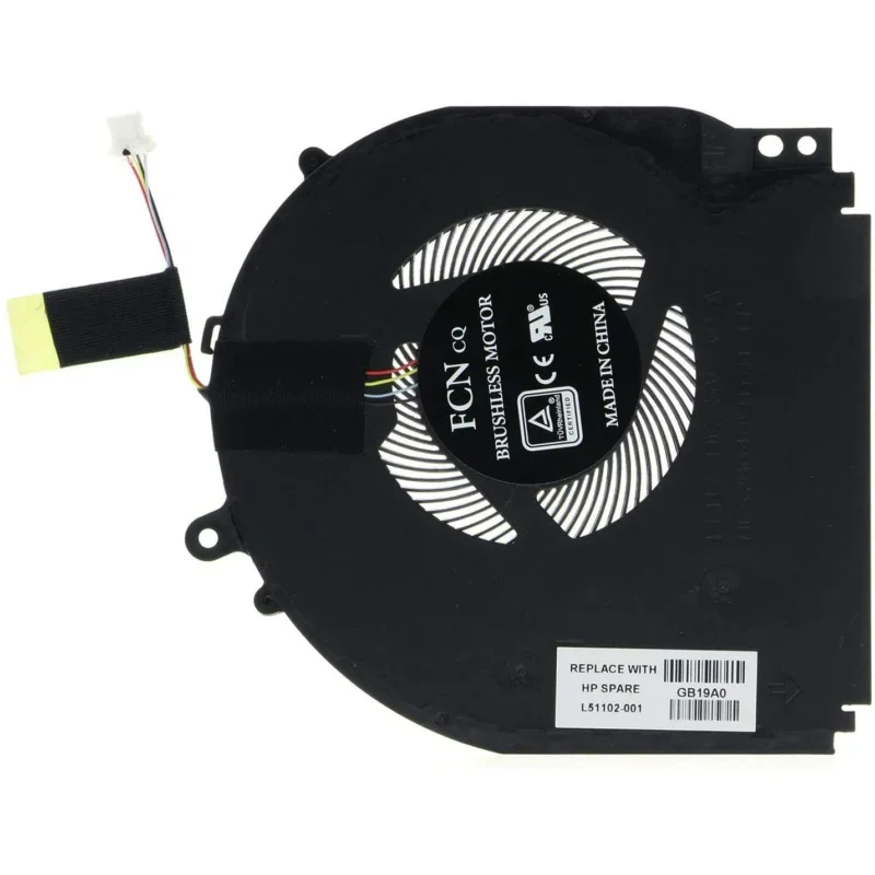 Cooling Fan for HP X360 14-DH 14-DH1036TX 14M-DH TPN-W139 L51102-001