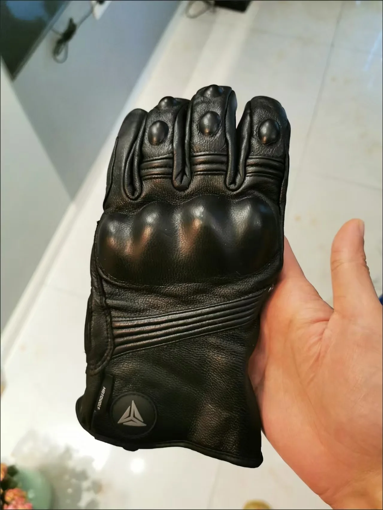 

MOTOWOLF кожаные мотоциклетные зимние ветрозащитные теплые длинные перчатки для верховой езды, утолщенные плюшевые устойчивые к падению перчатки для мотокросса