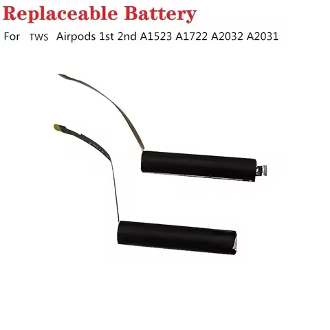 25mAh GOKY 93mWhA1604 Battery For Airpods 1st 2nd A1604 A1523 A1722 A2032 A2031 For Air Pods 1 2 Battery