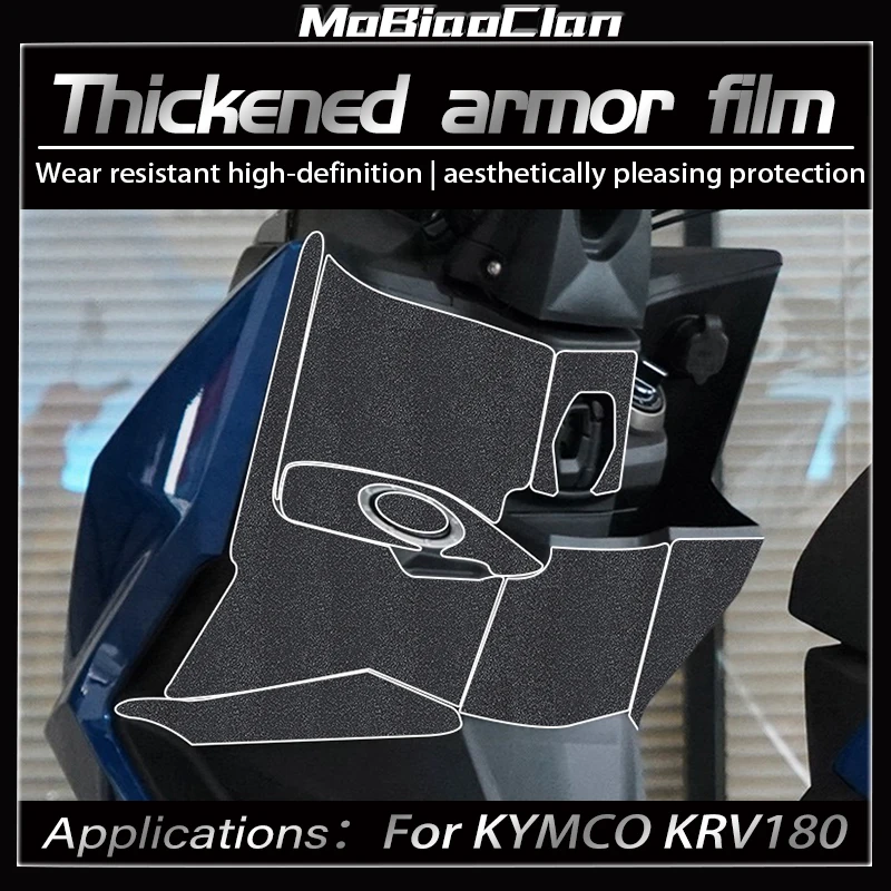 

For KYMCO KRV180 Thickened body armor sticker anti scratch protection film waterproof modification accessories
