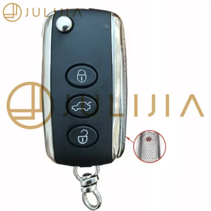 JULIJIA KR55WK45032  For Bentley Continental GT 46 Chip Keyless Flip Smart Key 433/315MHz Bentley Continental GT Flying Spu