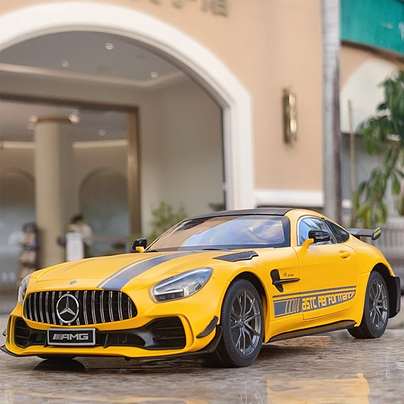 

1:18 Mercedes-Benz GTR sports car High Simulation Diecast Car Metal Alloy Model Car Children's toys collection gifts