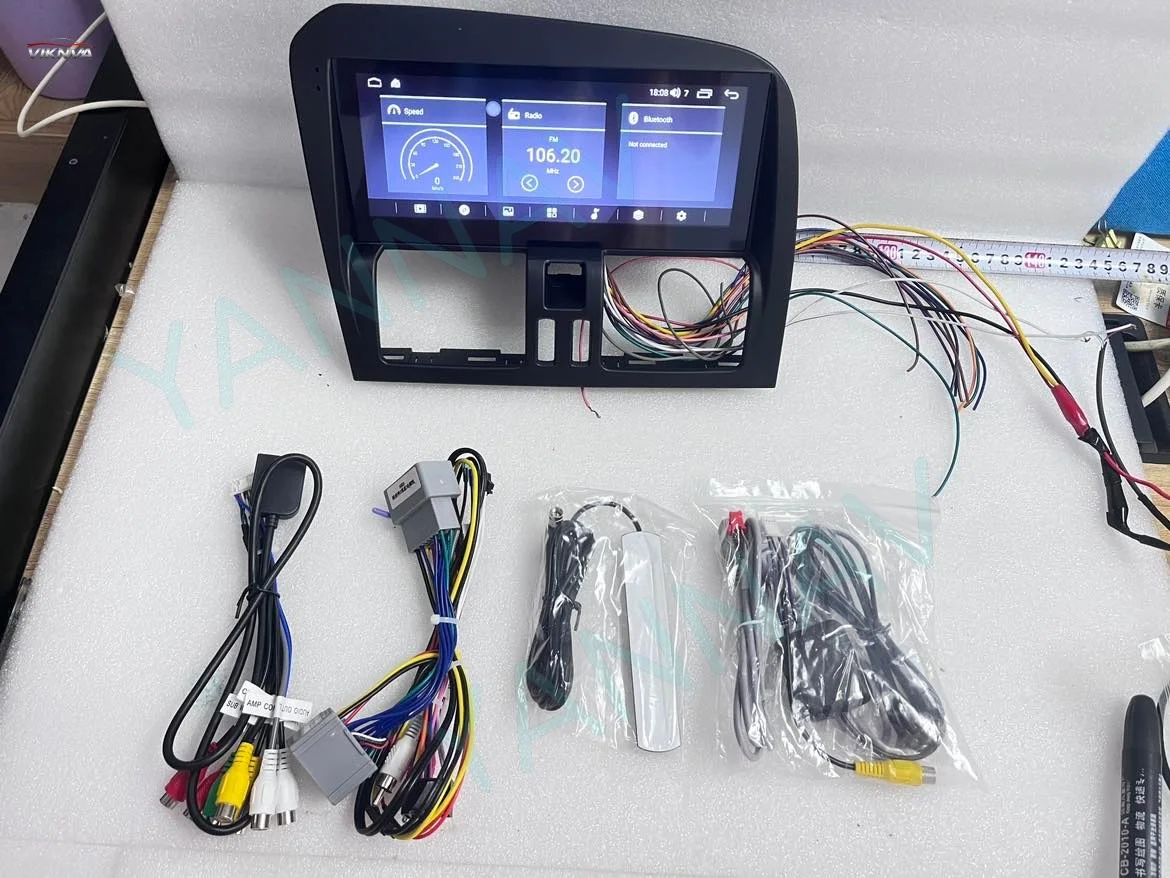 Android 13 Car Radio Multimedia Headunit for Volvo XC60 2009-2017 with GPS Navigation Apple CarPlay Android Auto Stereo