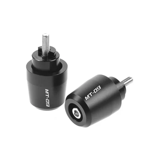 Imagen 2 del producto Extremos de manillar de motocicleta, empuñaduras de enchufe, tapas de enchufe deslizantes de 7/8 ''22mm para YAMAHA MT-09 MT-03 YZF-R3 2022-2023