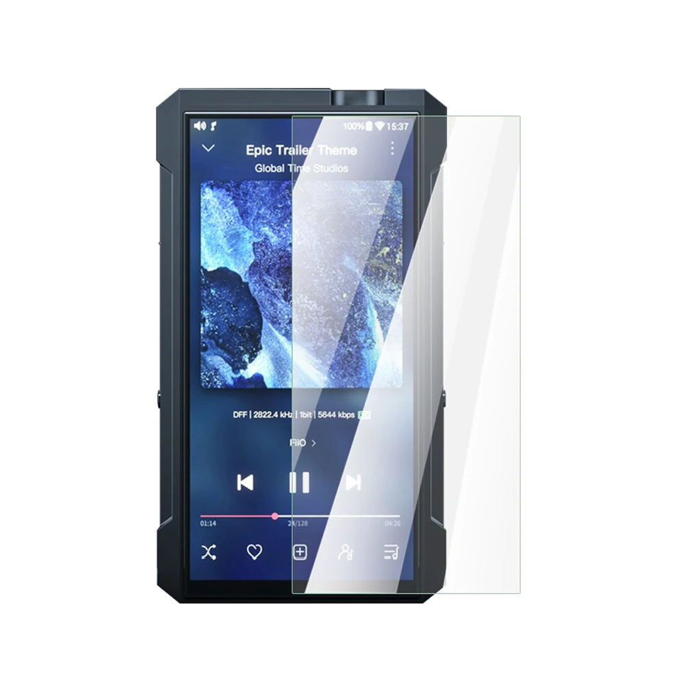 Screen Protector Film Tempered Glass for Fiio M11S M17 M15S M11 Plus M11 Pro M9 M7 M6 M5 M3k M3 PRO BTR7 THX BTR5 X7MarkII