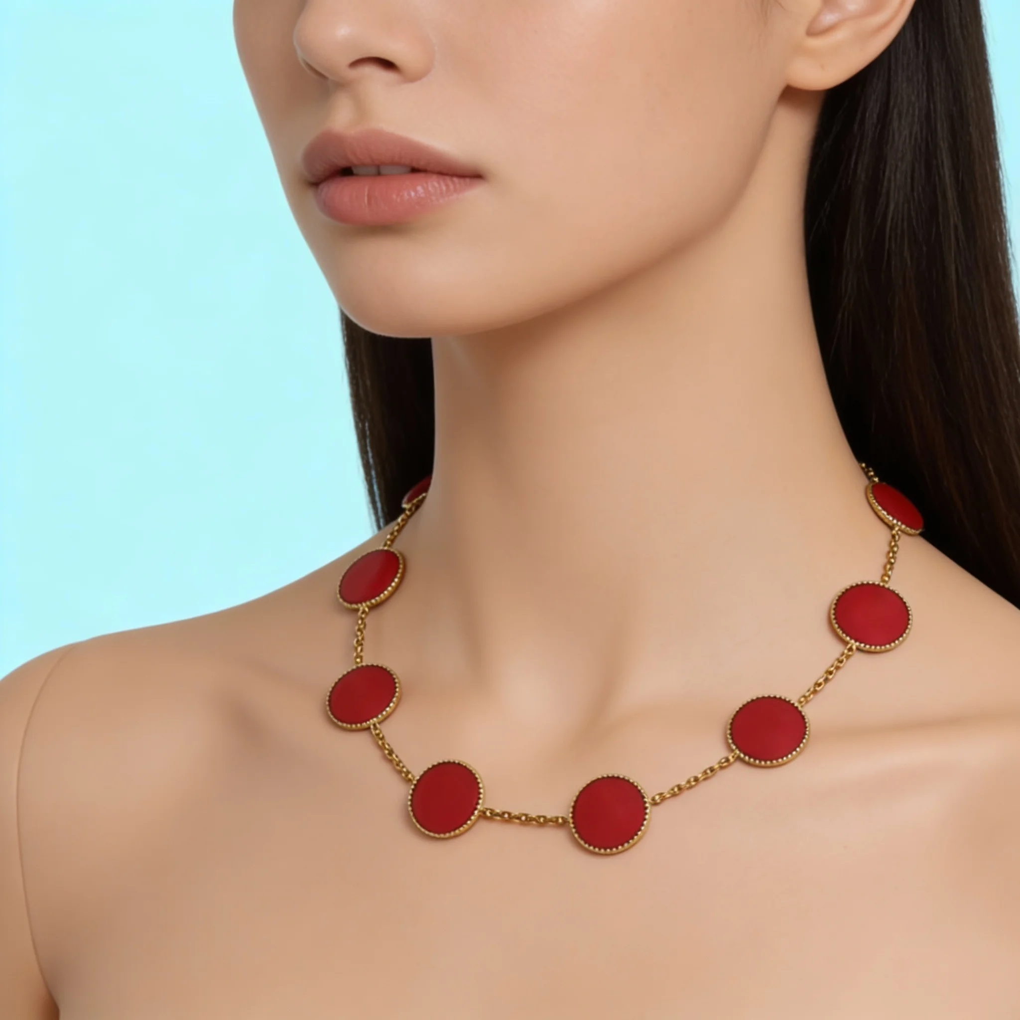 

Женское колье из перламутра 18 карат; 10 дизайнерских ожерелий с цветочной тематикой; позолоченные украшения из нержавеющей стали; ежедневный декоратор