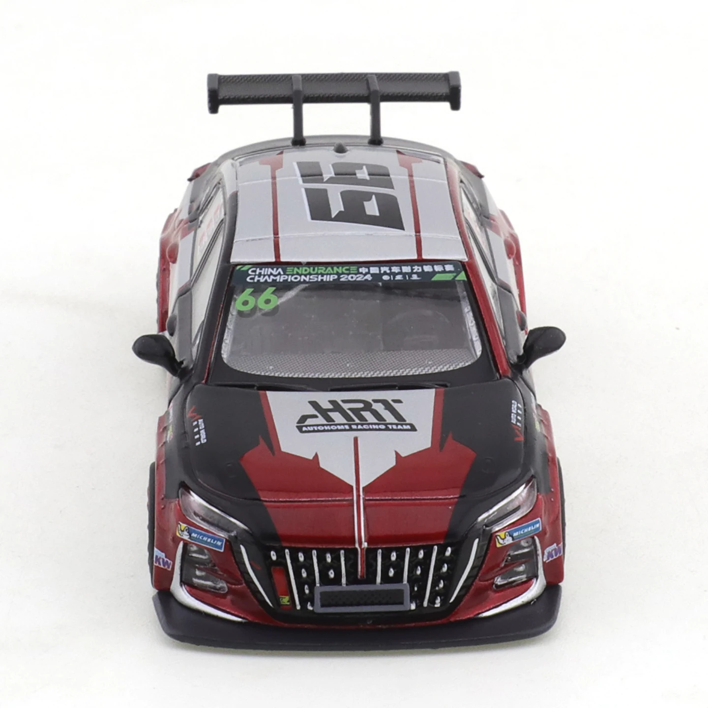 XCARTOYS 1/64 AHRT Hongqi H6 Gr.2000T No. 66-CEC 2024 Auto Legering Motorvoertuig Diecast Metalen Model Kinderen speelgoed Jongens