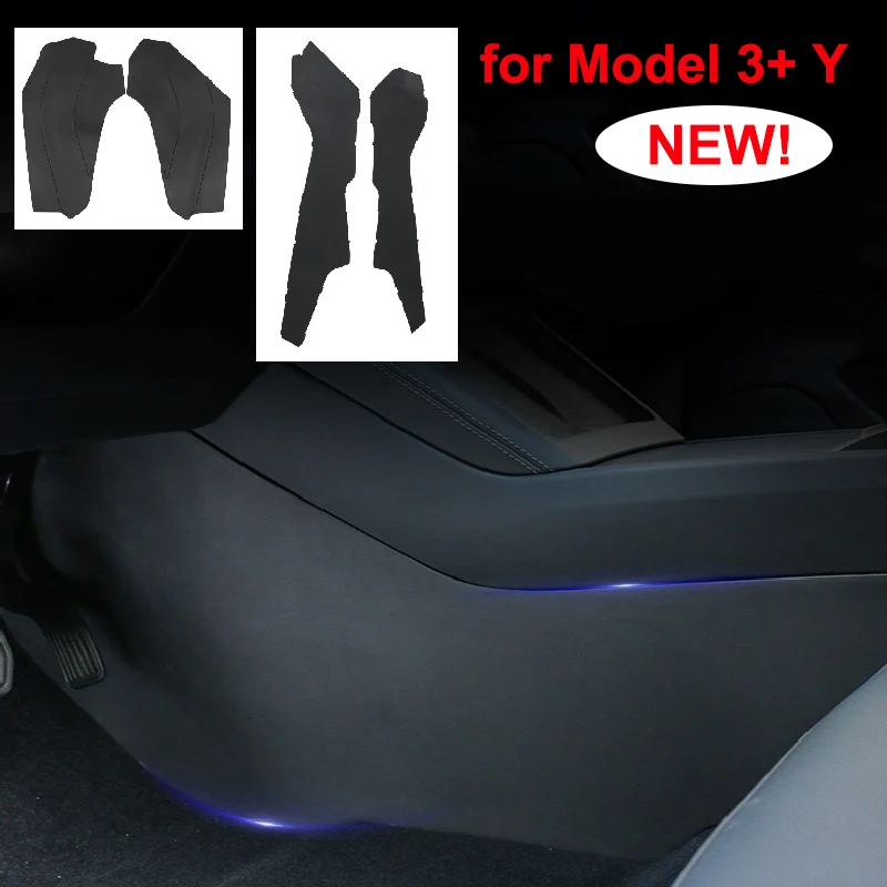 

2 шт., защитная подкладка из ТПЭ для Tesla Model 3 + Highland Model Y HW4.0 2024