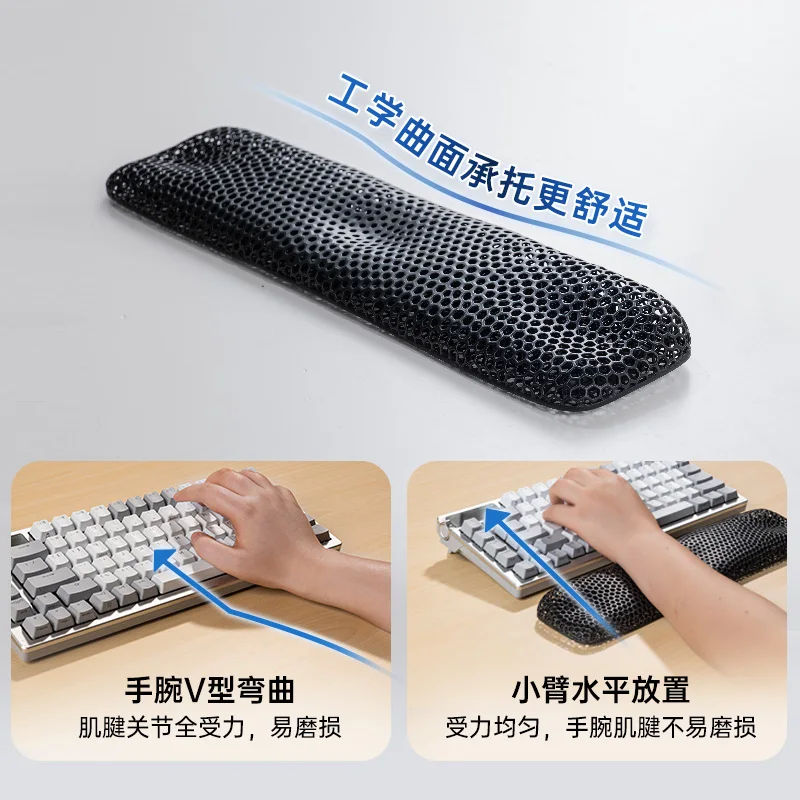 For printing mechanical keyboard hand rest mouse wrist pad typing wrist rest breathable wrist pad quicksand