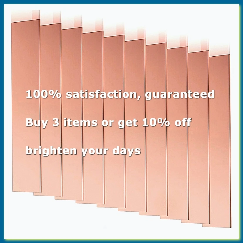 10Pcs 99.99% Pure Copper Anode Strip, 5.9x0.98x0.04Inch Copper Plate Sheet for Electroplating Kit