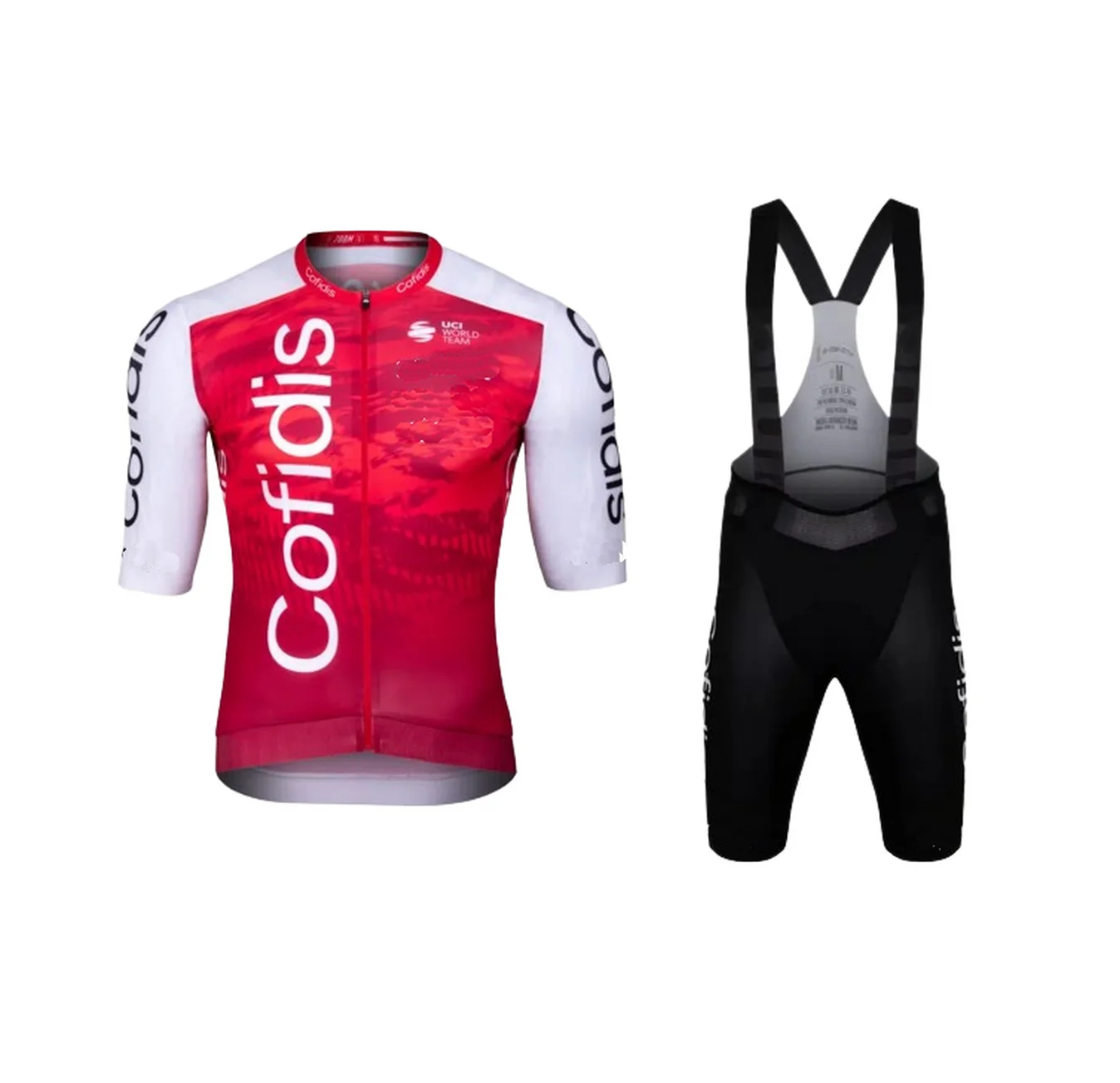 2024 COFIDIS Team  Men's Cycling Jersey Short Sleeve Bicycle Clothing With Bib Shorts Ropa Ciclismo