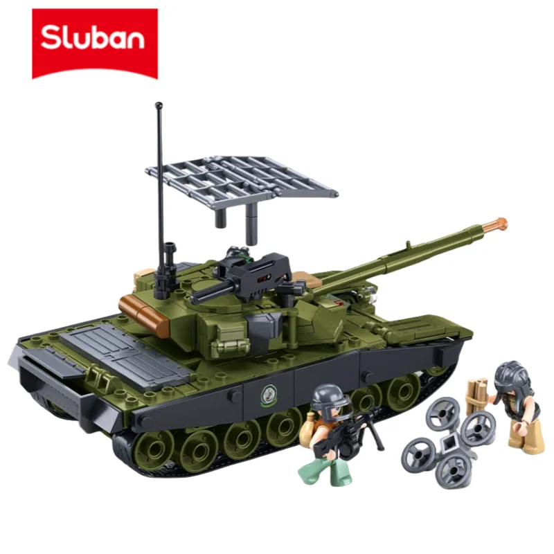 

Sluban 318PCS Army IFR T90AS Main Battle Tanks Building Blocks Kit Military Model Bricks Educational Toys for Children