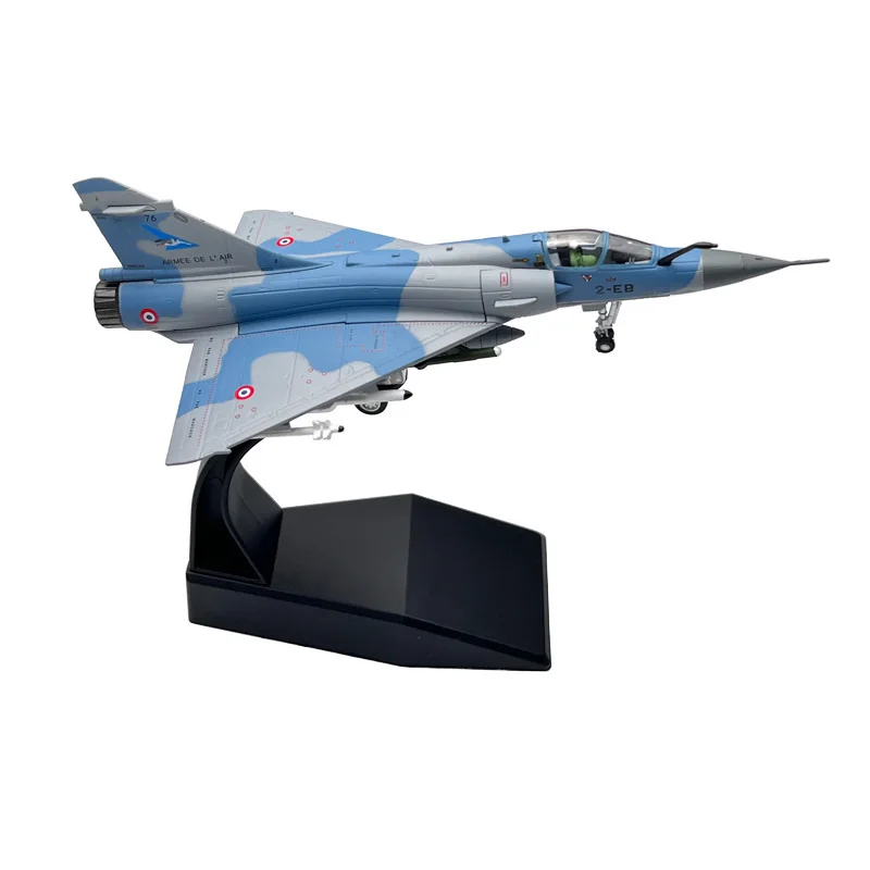 1:100 France Mirage 2000 Fighter Toy Jet Aircraft Metal Military Diecast Plane Model for Collection or Gift