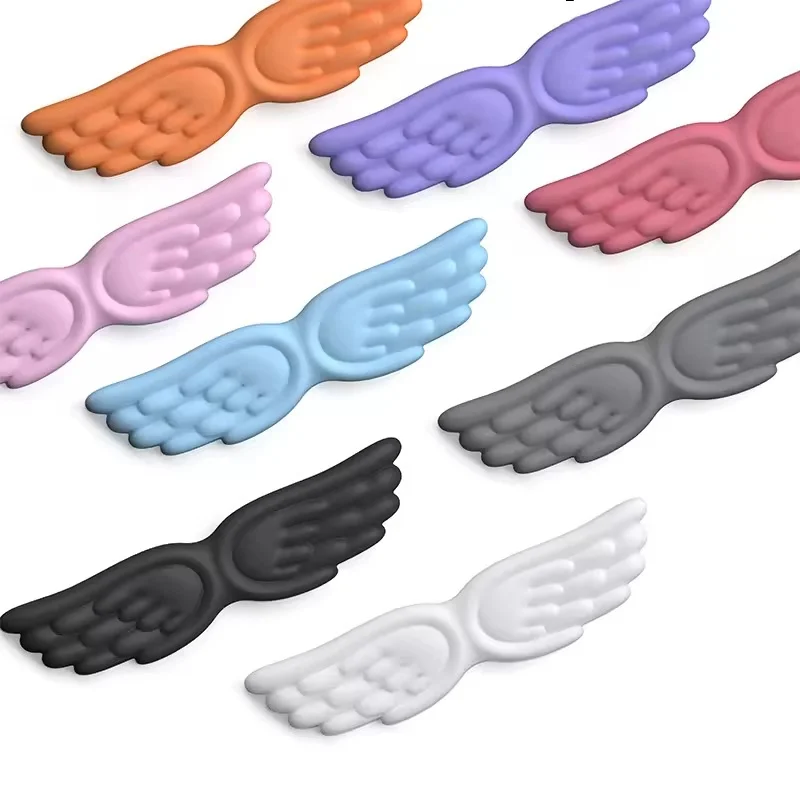 Keyboard Mouse Wrist Rest Angel Wing Memory Foam Mouse Pad Set Wrist Support Ergonomic Non-Slip For Home Office Computer Laptops