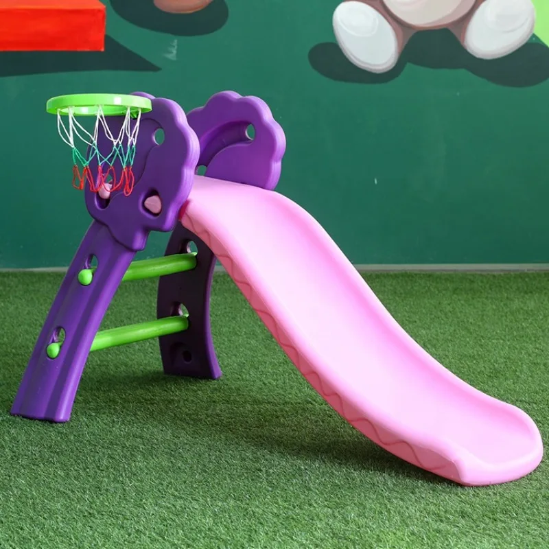 

Home Kids Indoor Safe Colorful Plastic Small Slide for Sale