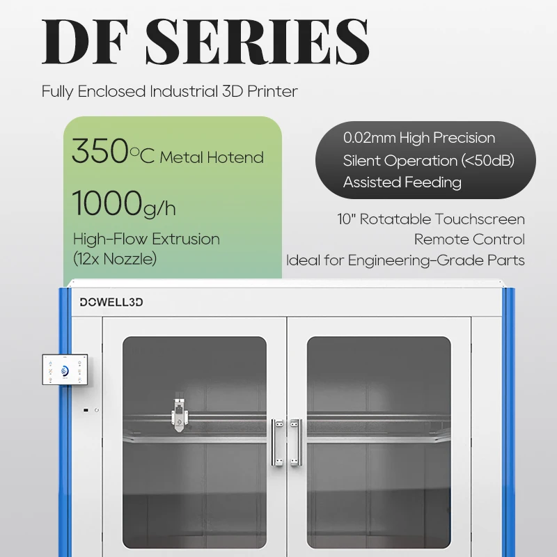 Large Big Size Impresora 3d Printer 1000*1000*1200mm High Precision Rapid Prototyping 3d Printer With Assisted Feeding System