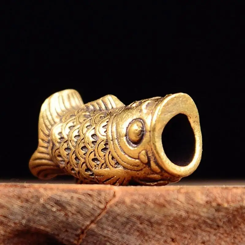 Elaborate Carp Beads for Rope Braiding and Cultural Jewelry Design Rope Braiding Gear Cultural Crafts 