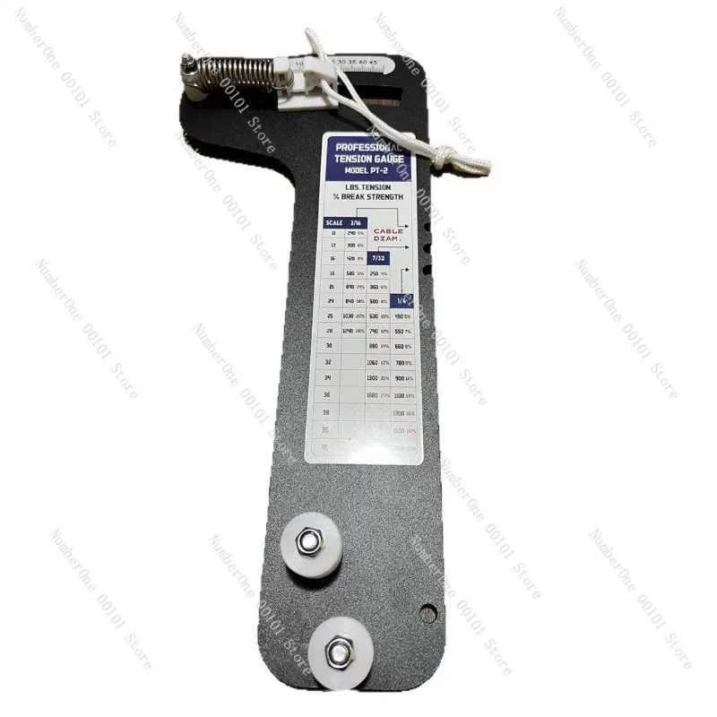 The PT-1M-800 lb sailing rigging tension gauge is suitable for steel with cable diameters of 2.5, 3, and 4 mm